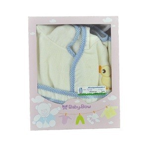 Детский Халат BABY BOW Желтый / Синий