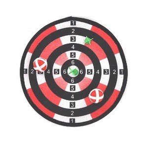 ДЕТСКИЙ ДАРТС НА ЛИПУЧКАХ (12 шт.)